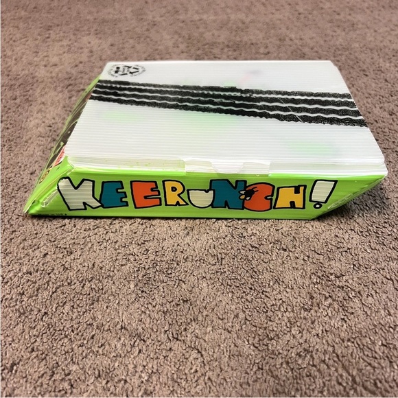 Yikes! Vintage Frog Looneybins Pencil Case Box Recycled School - Picture 4 of 7